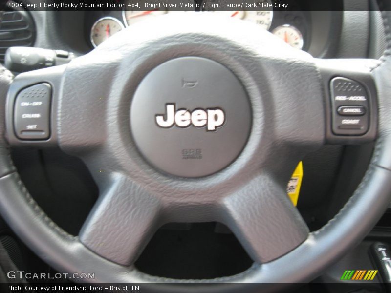 Bright Silver Metallic / Light Taupe/Dark Slate Gray 2004 Jeep Liberty Rocky Mountain Edition 4x4