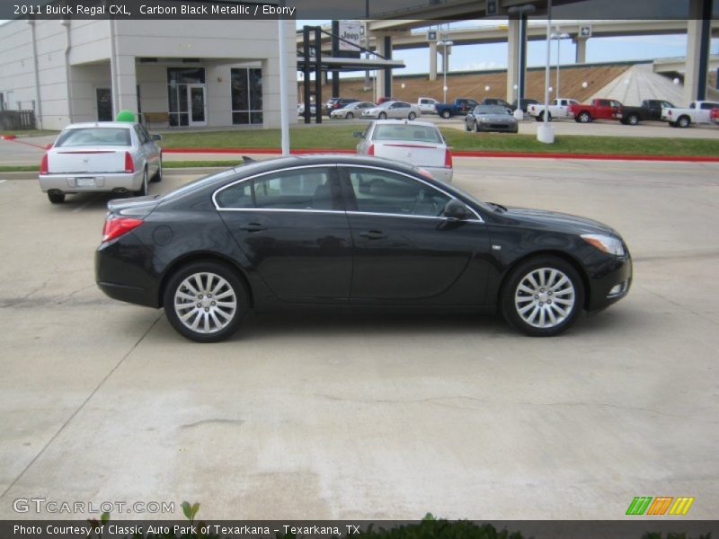 Carbon Black Metallic / Ebony 2011 Buick Regal CXL