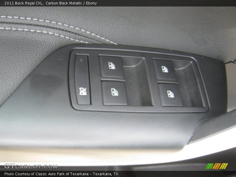 Carbon Black Metallic / Ebony 2011 Buick Regal CXL