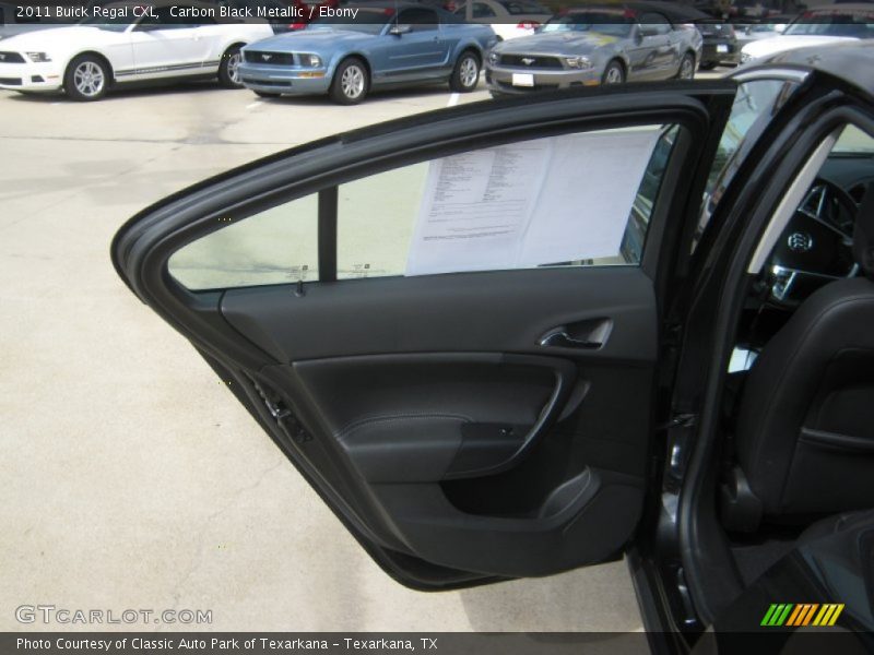 Carbon Black Metallic / Ebony 2011 Buick Regal CXL