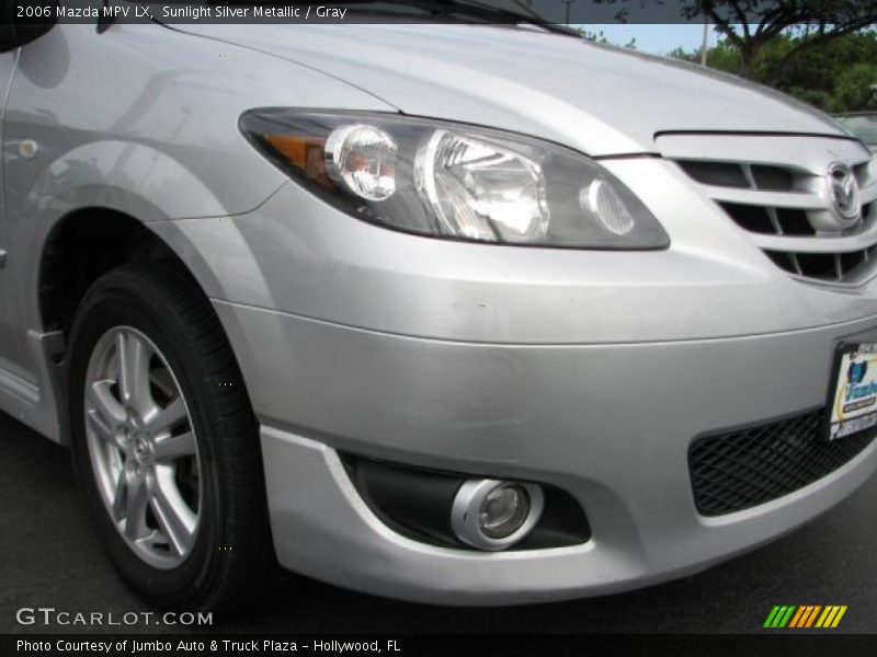 Sunlight Silver Metallic / Gray 2006 Mazda MPV LX