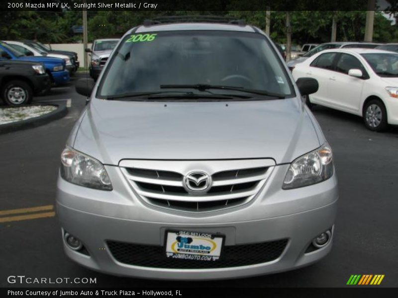Sunlight Silver Metallic / Gray 2006 Mazda MPV LX