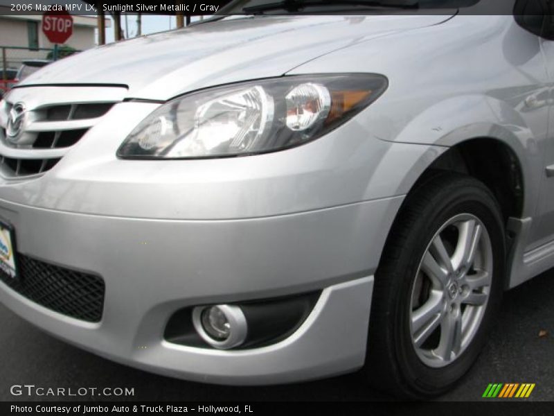 Sunlight Silver Metallic / Gray 2006 Mazda MPV LX