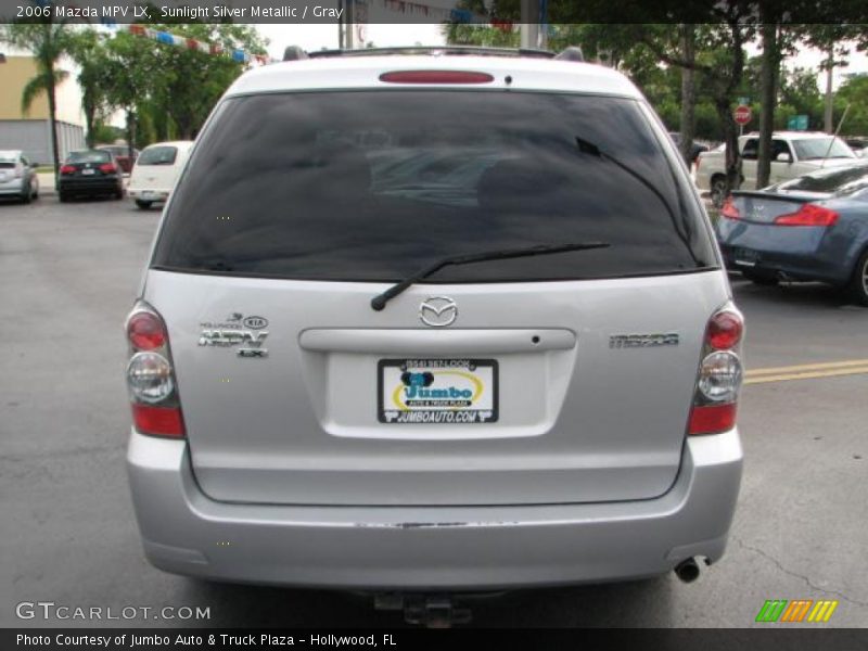 Sunlight Silver Metallic / Gray 2006 Mazda MPV LX