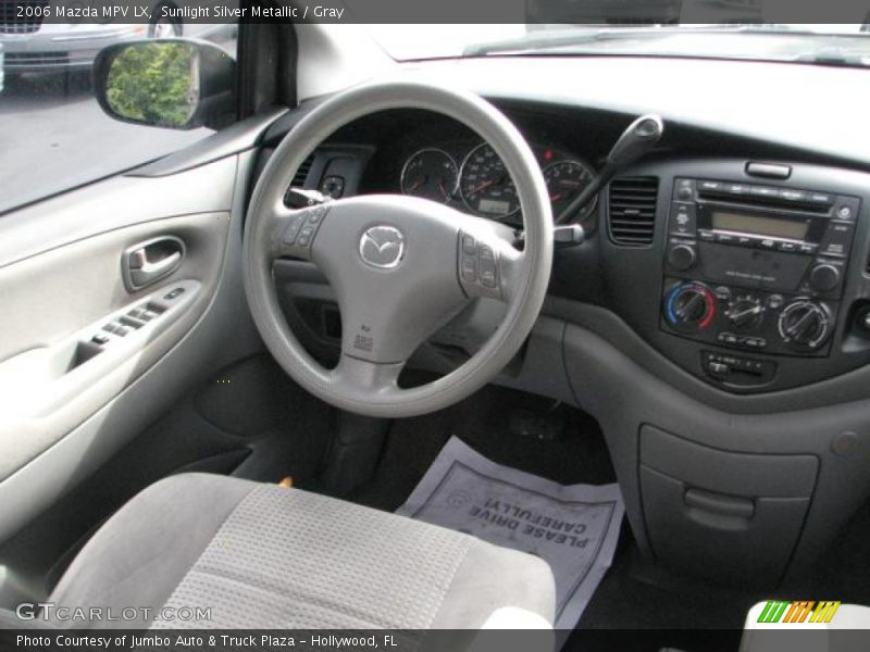 Sunlight Silver Metallic / Gray 2006 Mazda MPV LX