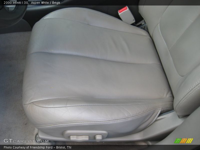 Aspen White / Beige 2000 Infiniti I 30