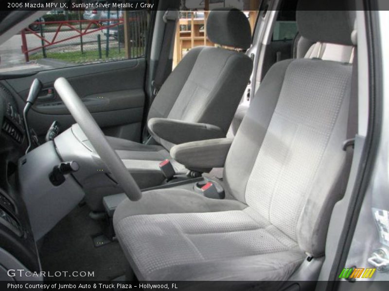 Sunlight Silver Metallic / Gray 2006 Mazda MPV LX