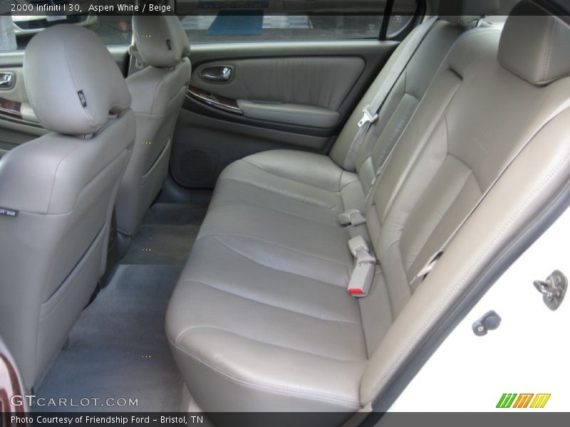 Aspen White / Beige 2000 Infiniti I 30