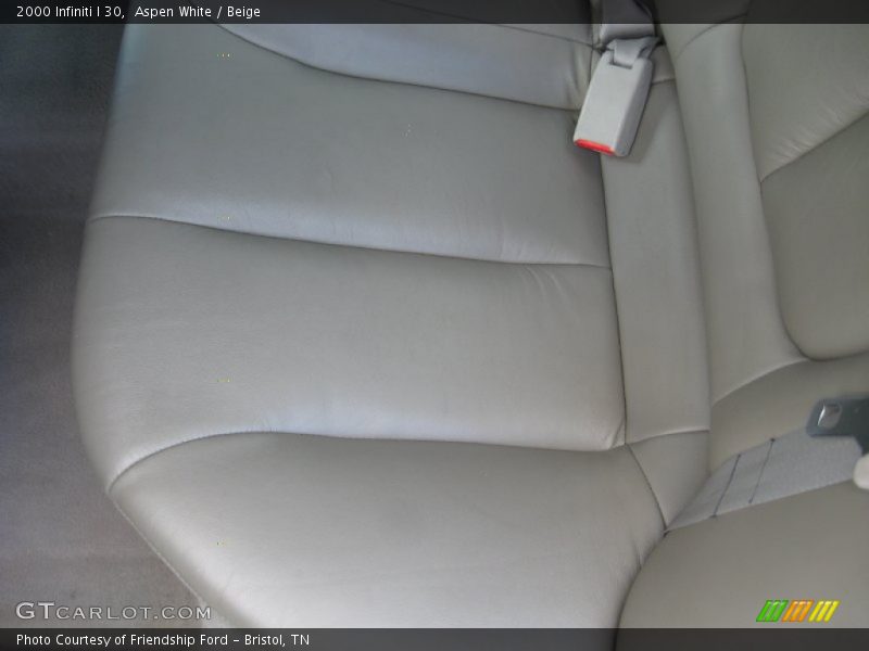 Aspen White / Beige 2000 Infiniti I 30