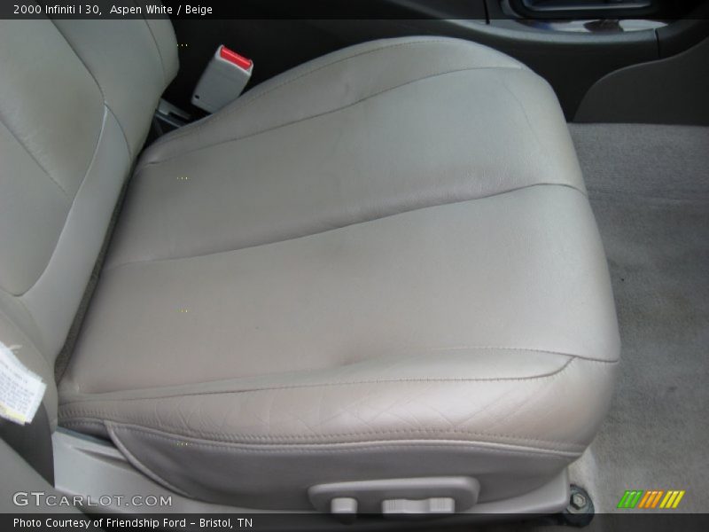 Aspen White / Beige 2000 Infiniti I 30