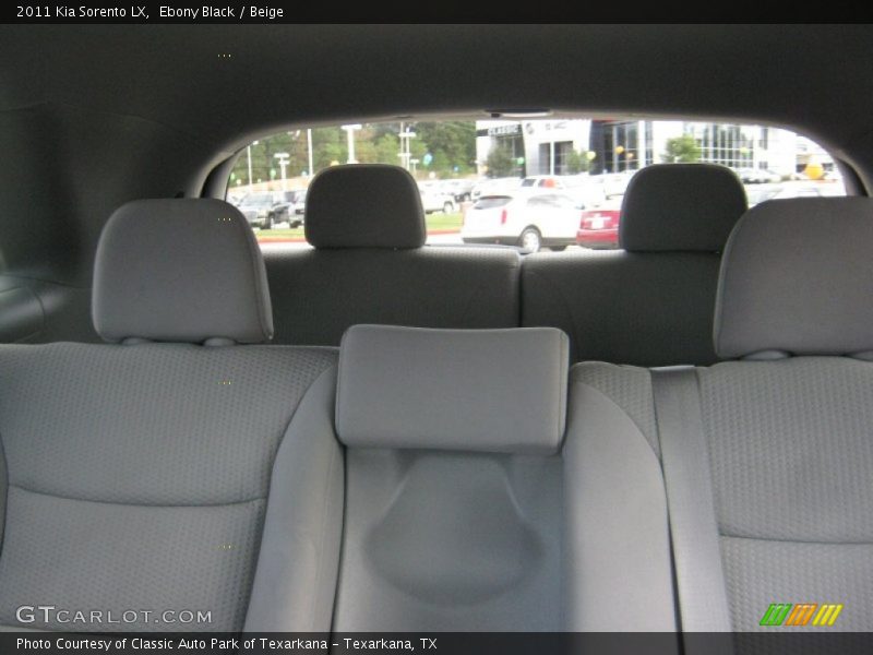 Ebony Black / Beige 2011 Kia Sorento LX