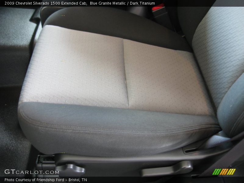Blue Granite Metallic / Dark Titanium 2009 Chevrolet Silverado 1500 Extended Cab