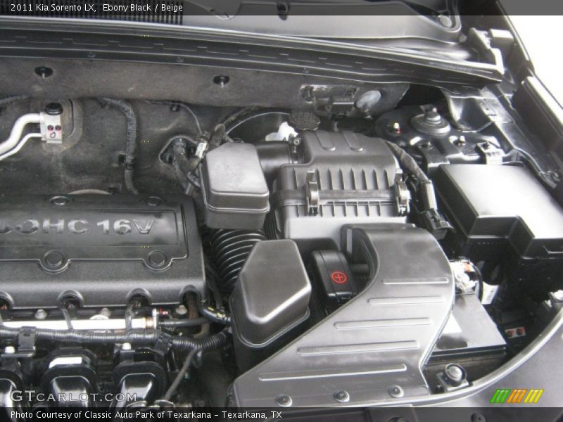 Ebony Black / Beige 2011 Kia Sorento LX