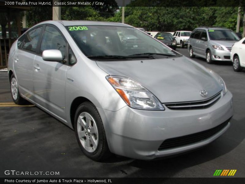 Classic Silver Metallic / Gray 2008 Toyota Prius Hybrid