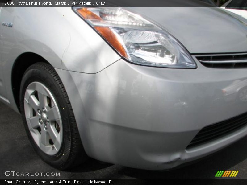 Classic Silver Metallic / Gray 2008 Toyota Prius Hybrid