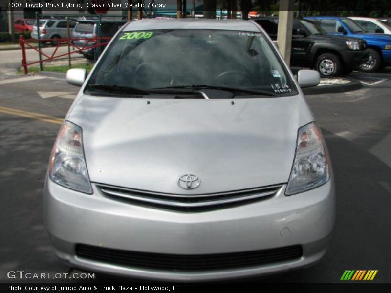 Classic Silver Metallic / Gray 2008 Toyota Prius Hybrid