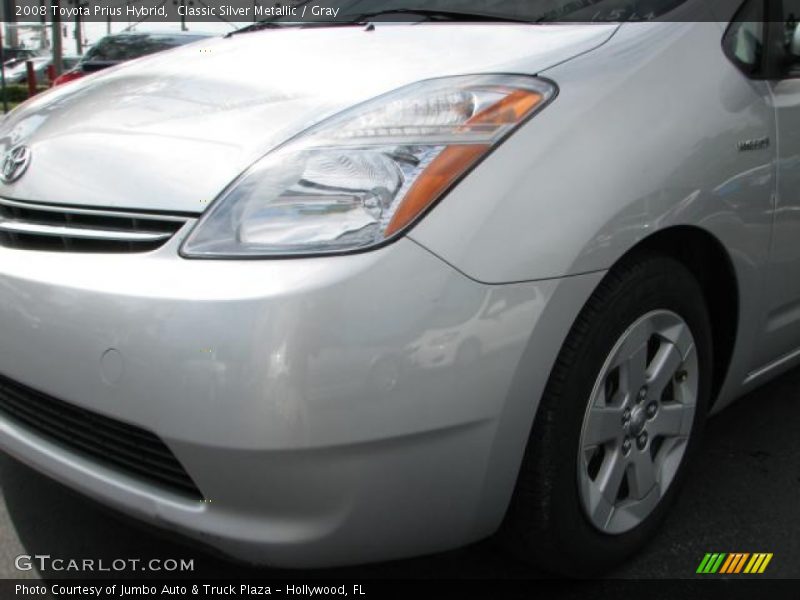 Classic Silver Metallic / Gray 2008 Toyota Prius Hybrid
