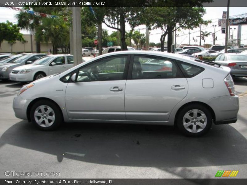Classic Silver Metallic / Gray 2008 Toyota Prius Hybrid