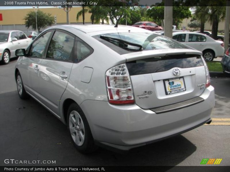 Classic Silver Metallic / Gray 2008 Toyota Prius Hybrid