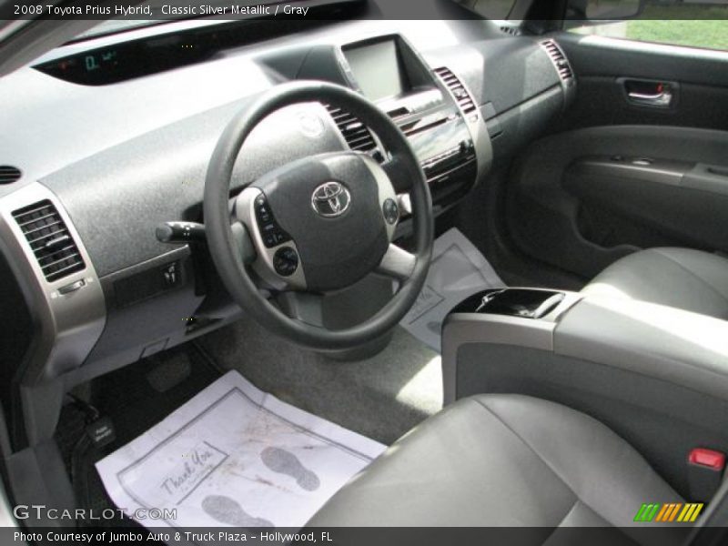 Classic Silver Metallic / Gray 2008 Toyota Prius Hybrid