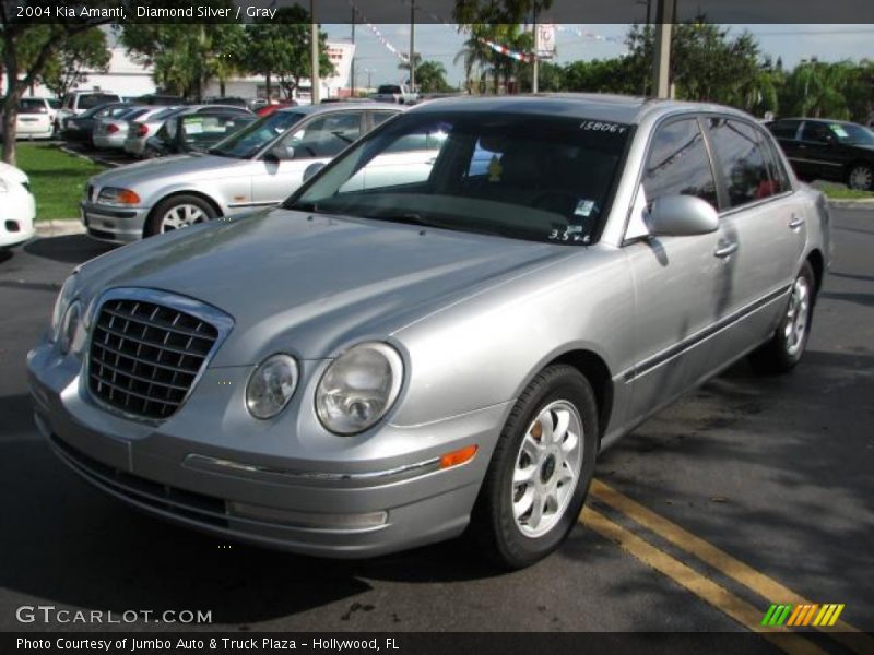 Diamond Silver / Gray 2004 Kia Amanti