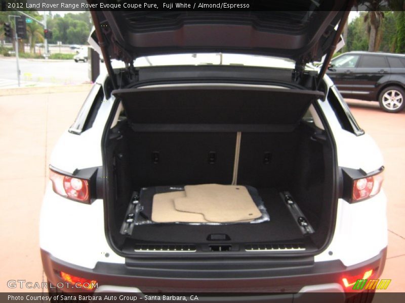  2012 Range Rover Evoque Coupe Pure Trunk