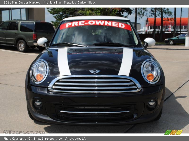 Midnight Black Metallic / Carbon Black 2011 Mini Cooper Hardtop