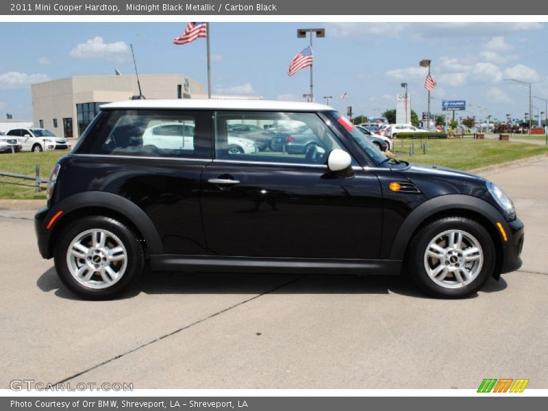 Midnight Black Metallic / Carbon Black 2011 Mini Cooper Hardtop