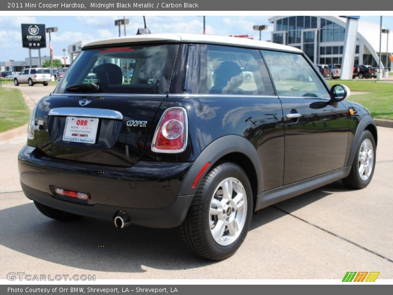 Midnight Black Metallic / Carbon Black 2011 Mini Cooper Hardtop
