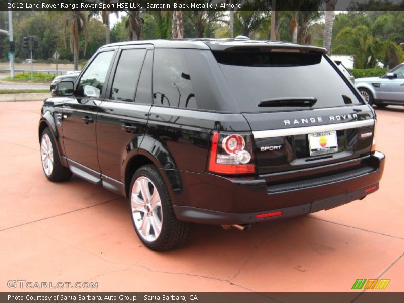 Santorini Black Metallic / Almond 2012 Land Rover Range Rover Sport HSE LUX