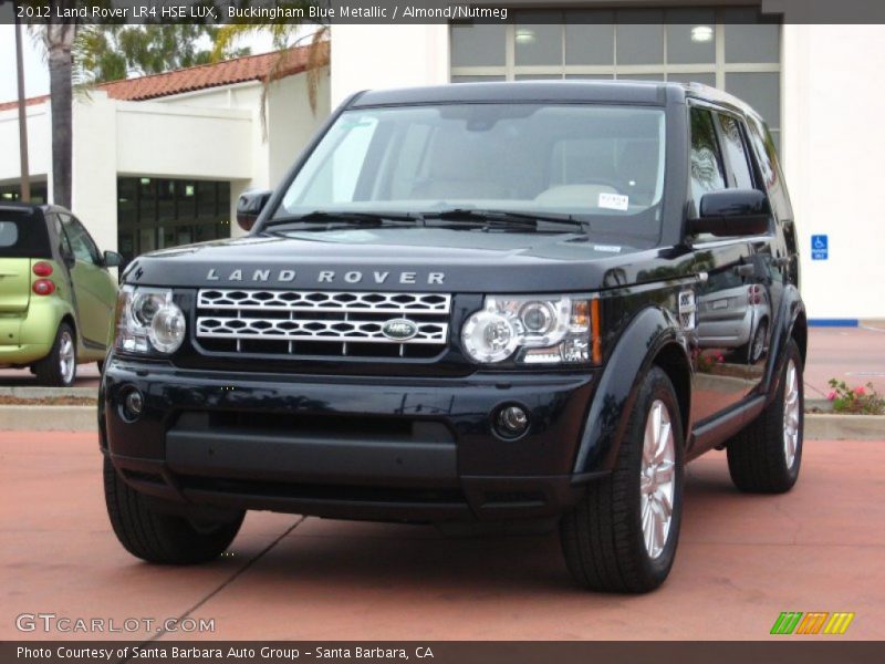 Buckingham Blue Metallic / Almond/Nutmeg 2012 Land Rover LR4 HSE LUX