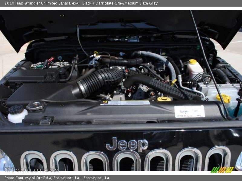 Black / Dark Slate Gray/Medium Slate Gray 2010 Jeep Wrangler Unlimited Sahara 4x4