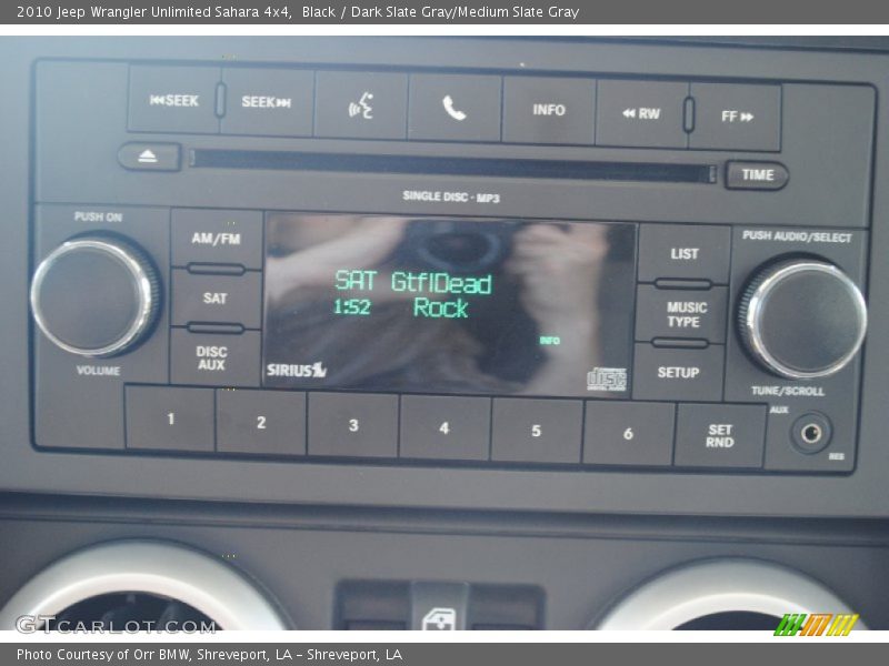 Black / Dark Slate Gray/Medium Slate Gray 2010 Jeep Wrangler Unlimited Sahara 4x4