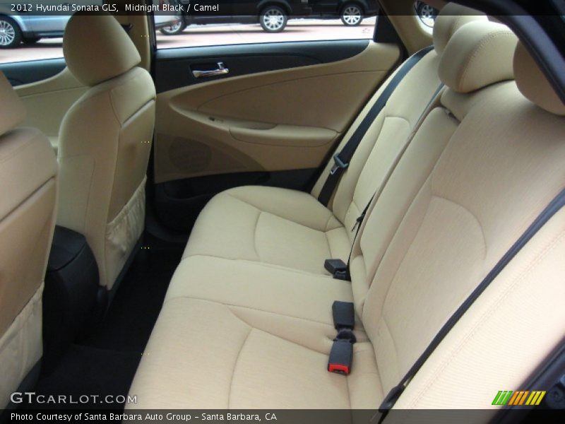 Midnight Black / Camel 2012 Hyundai Sonata GLS