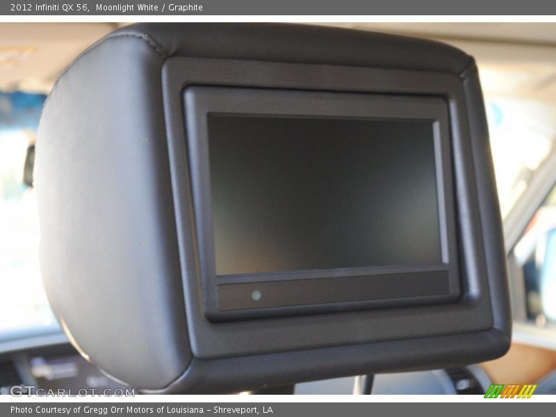 Moonlight White / Graphite 2012 Infiniti QX 56