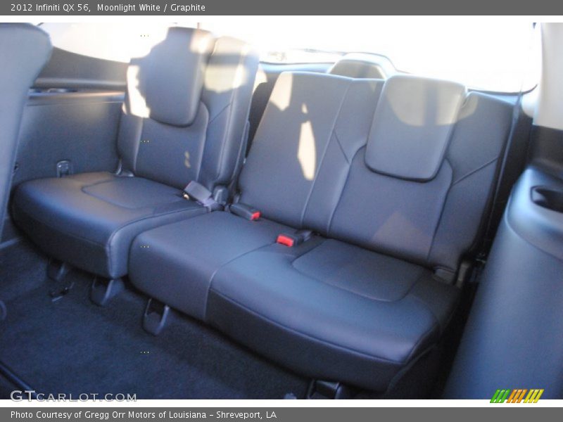 Moonlight White / Graphite 2012 Infiniti QX 56