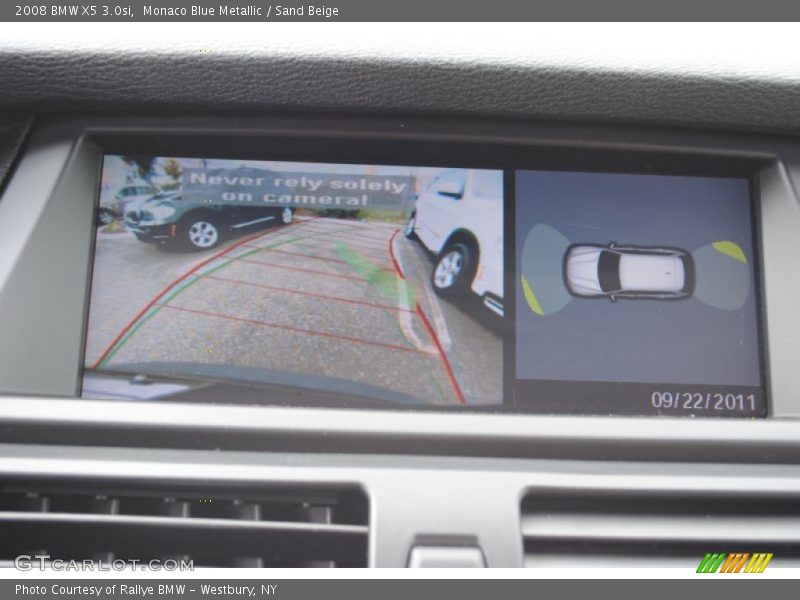 Monaco Blue Metallic / Sand Beige 2008 BMW X5 3.0si