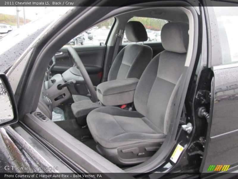 Black / Gray 2011 Chevrolet Impala LS