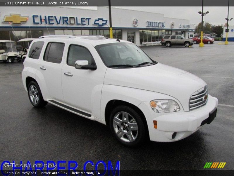 Arctic Ice White / Ebony 2011 Chevrolet HHR LT