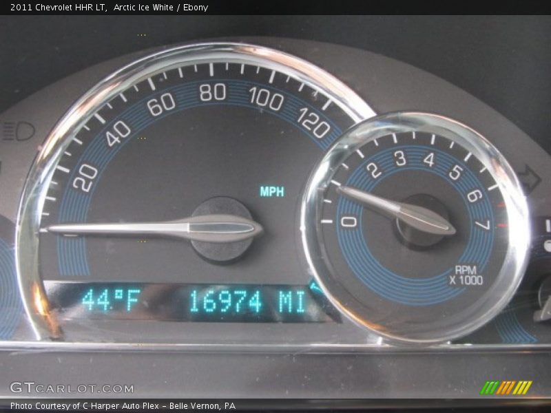 Arctic Ice White / Ebony 2011 Chevrolet HHR LT