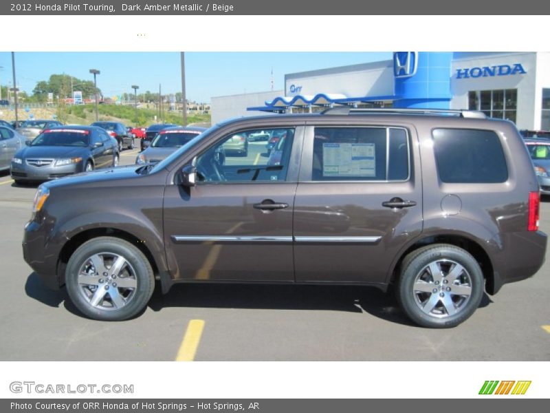 Dark Amber Metallic - 2012 Honda Pilot Touring