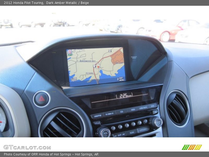 Navigation of 2012 Pilot Touring