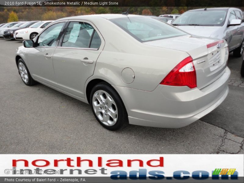 Smokestone Metallic / Medium Light Stone 2010 Ford Fusion SE