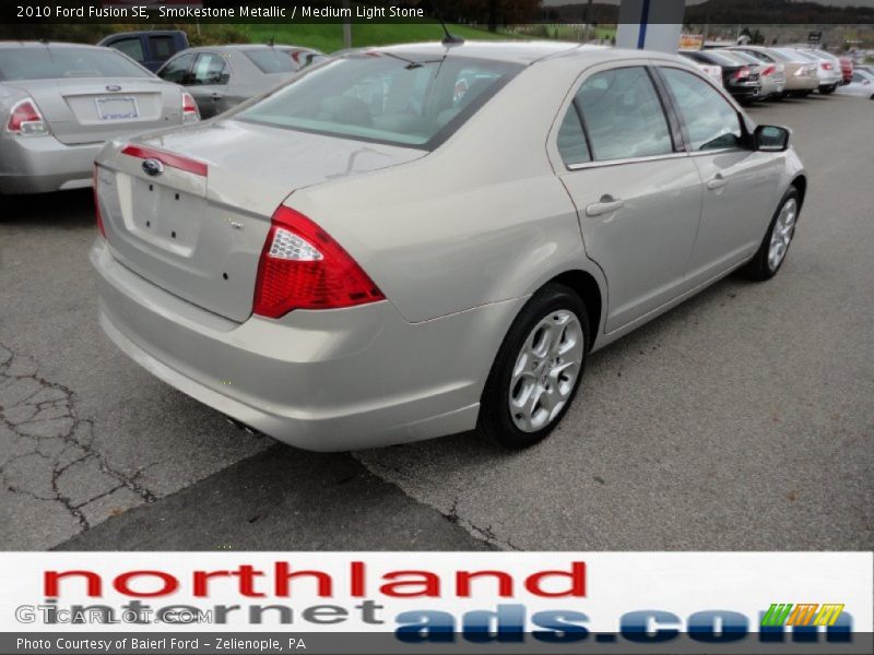 Smokestone Metallic / Medium Light Stone 2010 Ford Fusion SE