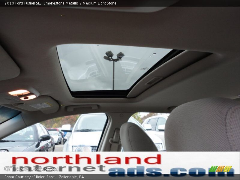 Smokestone Metallic / Medium Light Stone 2010 Ford Fusion SE
