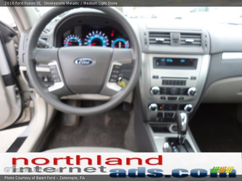 Smokestone Metallic / Medium Light Stone 2010 Ford Fusion SE