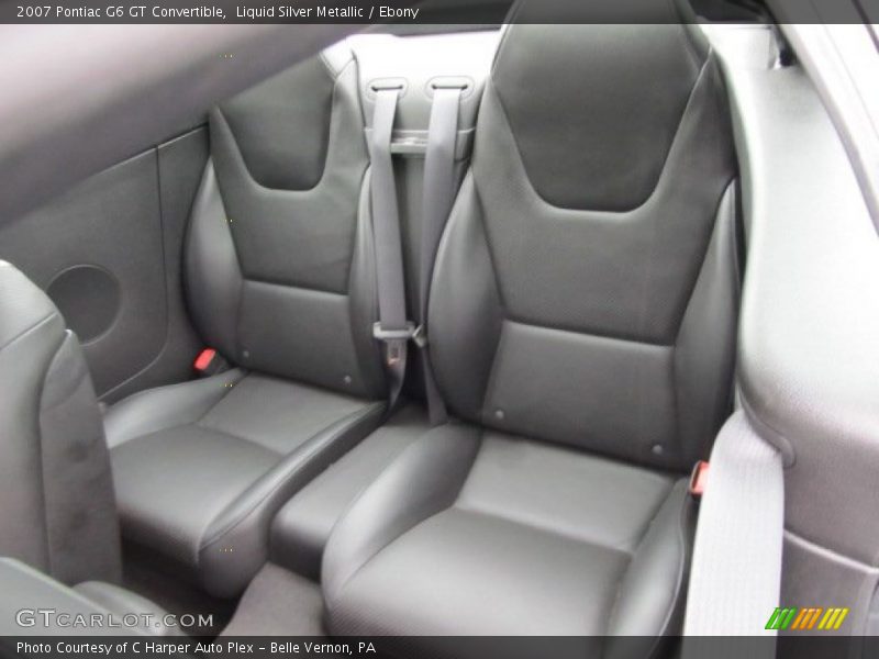 Liquid Silver Metallic / Ebony 2007 Pontiac G6 GT Convertible