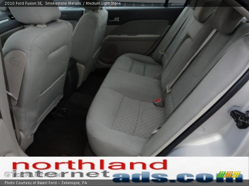 Smokestone Metallic / Medium Light Stone 2010 Ford Fusion SE