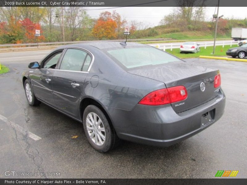 Cyber Gray Metallic / Titanium 2009 Buick Lucerne CX