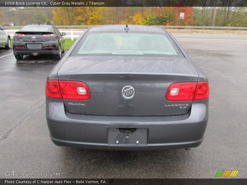 Cyber Gray Metallic / Titanium 2009 Buick Lucerne CX